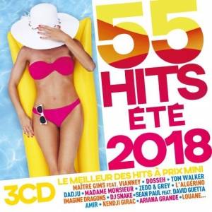 VA - 55 Hits Ete 2018 [3CD]