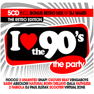VA - I Love The 90s: The Retro Edition [5CD]