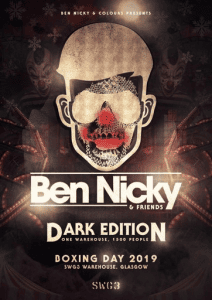 Ben Nicky - Live @ SWG3 Studio Warehouse Glasgow, United Kingdom 2019-12-26