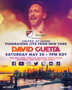 David Guetta - United At Home: Fundraising Live From New York City, United States 2020-05-30