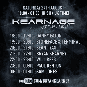 VA - Kearnage Virtual Night, United Kingdom 2020-08-29