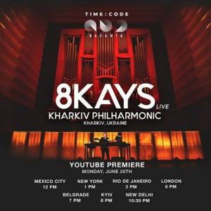 8Kays - Live @ Kharkiv Philharmonic, Ukraine (TIME:CODE)