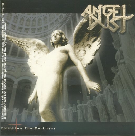 Angel torrents. Группа Angel Dust. Angel Dust - Enlighten the Darkness LP. Angel Dust Enlighten the Darkness 2000. Ангел обложка альбома.