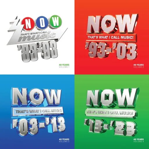 VA - NOW That'S What I Call 40 Years (2023) MP3 Скачать Через Торрент