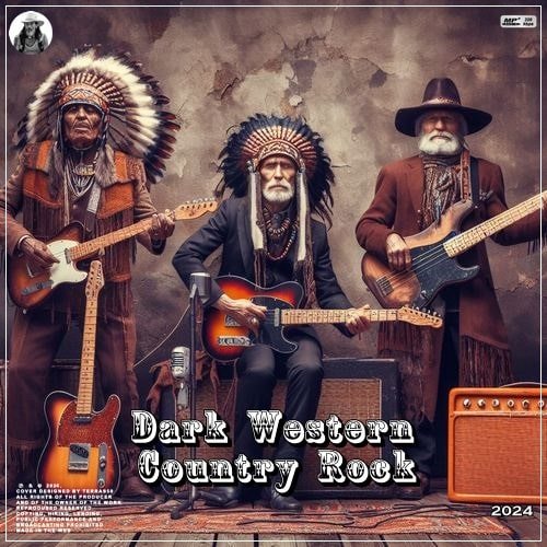 VA - Dark Western Country Rock (2024) MP3 Скачать Через Торрент