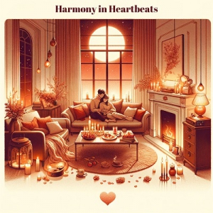 Background Instrumental Music Collective, Romantic Music Center, Romantic Beats for Lovers - Harmony in Heartbeats (Slow Ballads for Cozy Nights In)