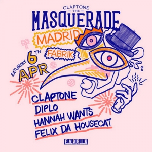  Claptone & Diplo - Live @ The Masquerade, Fabrik Madrid, Spain