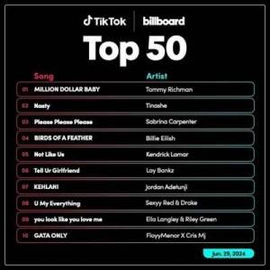  VA - TikTok Billboard Top 50 Singles Chart [29.06]