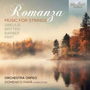  Orchestra Orfeo - Romanza: Music For Strigs By Sibelius, Britten, Barber & Part